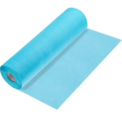 Abbildung von 100%Mosel Vlies Tischläufer, in Aqua Blau (30 cm x 25 m), dekoratives Tischband, edle Tischdeko für Geburtstage &amp; Hochzeiten, Bunte Dekoration zu besonderen Anlässen