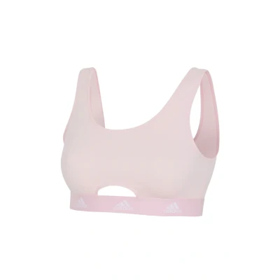 Abbildung von adidas Sportswear Scoop Bustier, Damen, Größe: Large, Pink