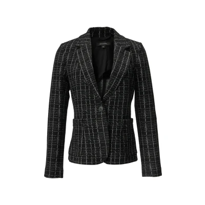 Abbildung von comma Blazer, Damen, Größe: 42, Schwarz