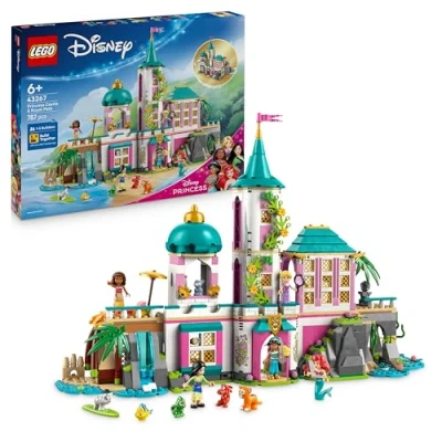 Abbildung von LEGO® Disney Princess 43267 Prinzessinnenschloss mit Haustieren