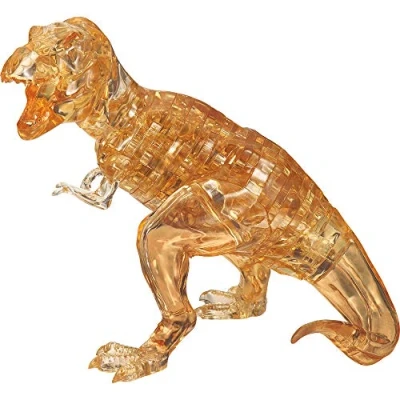 Abbildung von Crystal Puzzle 3D T Rex Transparentes Design 49 Teile Bausatz für Kinder und Erwachsene HCM Kinzel