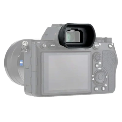 Abbildung von PROfezzion Große Augenmuschel Silikon für Sony Alpha A9, A9II, A7, A7II, A7III, A7R, A7RII, A7RIII, A7RIV, A7S, A7SII, A58, A99II Ersetzt FDA EP18 Okular