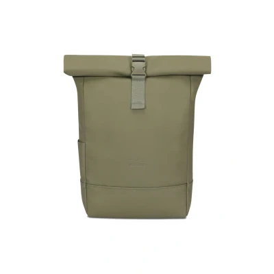 Abbildung von Johnny Urban Rucksack Damen Grün Harvey Medium Rolltop Mit Laptopfach für Uni Business City 15L Matte PU Beschichtung Wasserabweisend