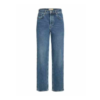Abbildung von JJXX Seville C5037 Jeans Straight Leg, Damen, Größe: 24x30, Medium blue denim