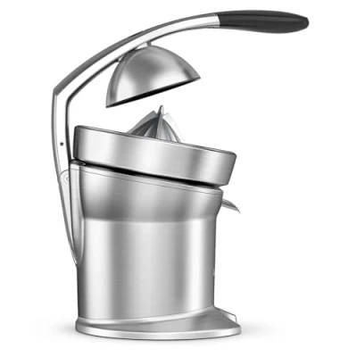 Abbildung von Sage The Citrus Press Pro Zitruspresse Gebürstetes Aluminium