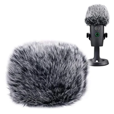 Abbildung von YOUSHARES Blue Yeti Nano Popschutz Mikrofon Fell Windschutz Pop Schutz Microphone Filter Windscreen Muff für