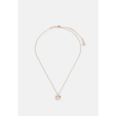 Abbildung von Swarovski Dextera PEND Halskette rosegoldcoloured, Damen, Größe: One Size, Rosegold coloured