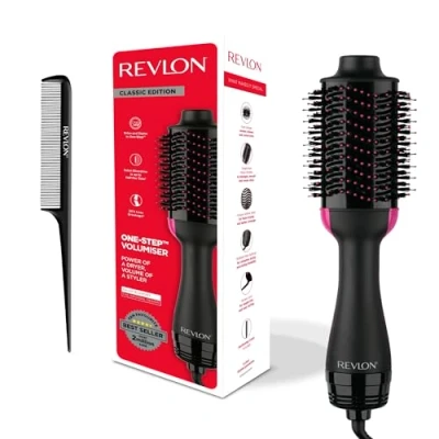 Abbildung von Revlon RVDR5222 Salon One StepTM Haartrockner und Volumiser mit Kamm zum Abteilen