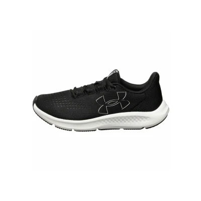 Abbildung von Under Armour Charged Pursuit Laufschuh Neutral, Damen, Größe: 36, Black white Schuhe
