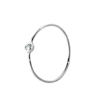 Abbildung von Elli Classic Ring, Damen, Größe: 44, Silver
