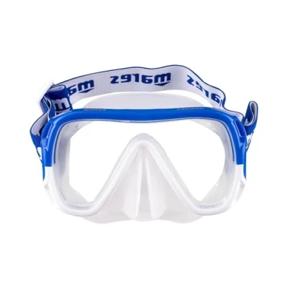 Abbildung von Mares Aquazone Keewee, Schnorchelmaske für Erwachsene Unisex, Blau