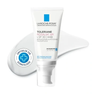 Abbildung von La Roche Posay Toleriane Rosaliac AR LSF 30, Feuchtigkeitsspendende Tagescreme Mit Gesichtspflege für empfindliche und reaktive Haut, Tägliche Pflege bei Rötungen, UV Schutz, 50 ml
