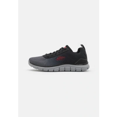 Abbildung von Skechers Herren Track Ripkent Sneaker, Black Mesh Charcoal Trim, 39.5 EU