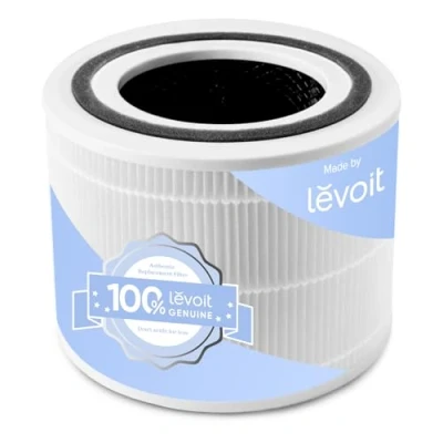 Abbildung von LEVOIT Luftfilter Ersatzfilter für Luftreiniger Core 200S, Echter HEPA filter, hocheffizienter Aktivkohlefilter und Vorfilter, gegen Allergien Rauch Staub Pollen, 200S RF