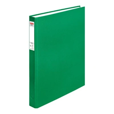 Abbildung von Herlitz Ringbuch maX.file pRotect A4, 1 Stück, 4 Ring Kombi Mechanik, 25 mm Füllhöhe, grün