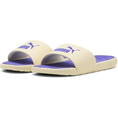 Abbildung von PUMA Damen COOL CAT 2.0 WNS Schiebe Sandalen, Creamy Vanilla Dark Amethyst, 43 EU