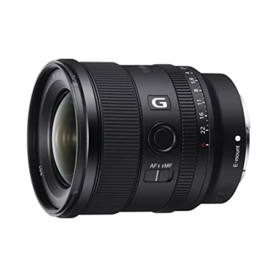 Abbildung von Sony FE 20 mm f/1,8 G Hybridobjektiv schwarz
