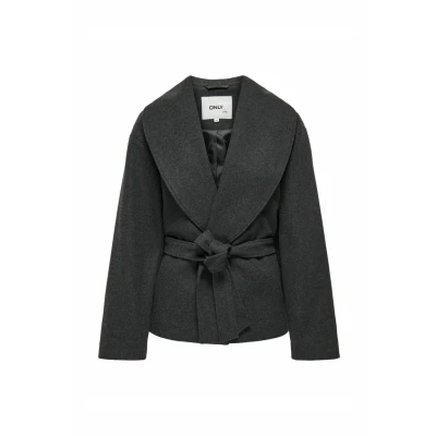 Abbildung von ONLY Onlaugusta LIFE NOOS Blazer, Damen, Größe: XS, Dark grey melange