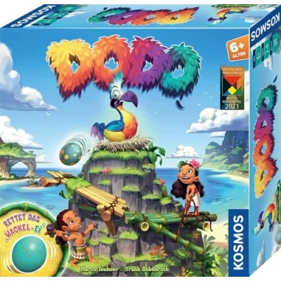 Abbildung von Kosmos 697945 Dodo Rettet das Wackel Ei, rasantes Brettspiel für Kinder ab 6 Jahre, 2 4 Personen, lustiges Gesellschaftsspiel die ganze Familie mit einfachen Regeln