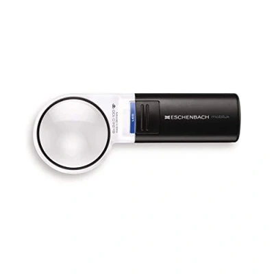 Abbildung von Eschenbach Optik Lupe Handlupe mit LED Beleuchtung mobiluxLED Vergrößerung: 6x Linsengröße: (Ø) 58mm