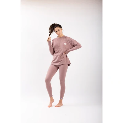 Abbildung von Eivy Damen Venture Rib Top Yoga Shirt, Faded Woodrose, M EU