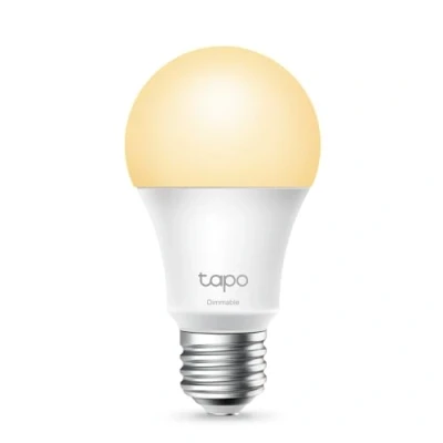 Abbildung von Tapo L510E smarte WLAN Glühbirne E27, dimmbar, kein Hub notwendig, kompatibel mit Alexa, Google Assistant, Abläufe und Zeitpläne, Warm Weiß