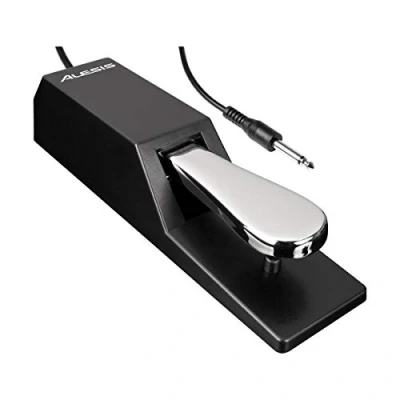 Abbildung von Alesis ASP 2 Universelles Sustain Pedal mit Piano Style Action für MIDI Keyboards, Digitalpianos und mehr