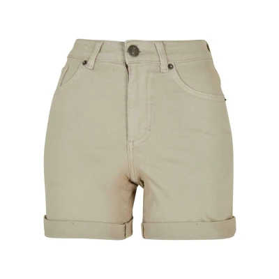 Abbildung von Urban Classics Jeans Shorts, Damen, Größe: 31, Softseagrass