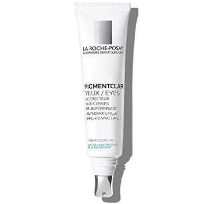 Abbildung von La Roche Posay Pigmentclar Augen, Ausgleichende Augen Pflege gegen dunkle Schatten, Bei blauen oder braunen Augenringen, Für empfindliche Haut, 15 ml