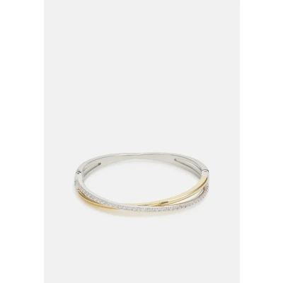 Abbildung von Swarovski Hyperbola Bangle Armband white/silvercoloured, Damen, Größe: Large, White/silver coloured