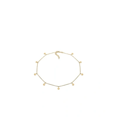 Abbildung von Elli Choker COIN Plate Halskette goldcoloured, Damen, Größe: 36, Gold coloured