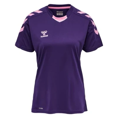 Abbildung von hummel Damen Hmlcore Xk Poly Jersey S/S Woman T Shirt, Acai, M EU