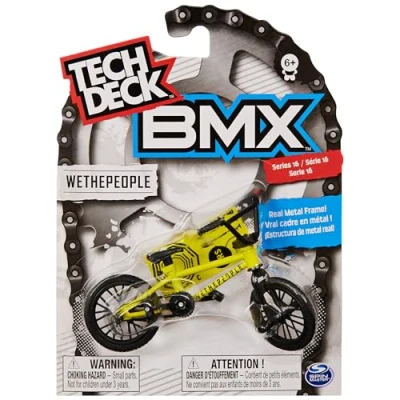 Abbildung von Tech Deck, BMX Fingerfahrrad, authentisches Mini für actionreiche Stunts, original Artwork, Fingerakrobaten ab 6 Jahren, Zufallsauswahl: Keine bestimmte Sorte wählbar