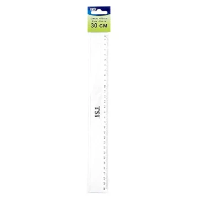 Abbildung von TSI Lineal 30 cm, transparent, Art. Nr. 46030