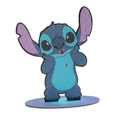 Abbildung von Oz Crystal Art Diamond Figur Disney Buddies Stitch Grösse XL