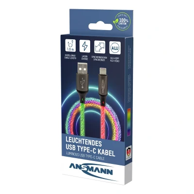 Abbildung von USB A auf C Kabel ANSMANN