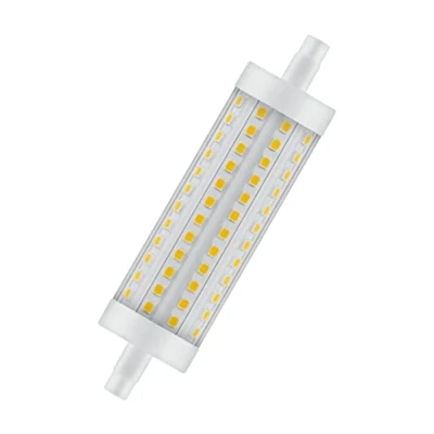 Abbildung von OSRAM LED Stablampe mit R7s Sockel, Röhre 15 W Glühbirne, Ersatz für 125W Warmweiß (2700K)