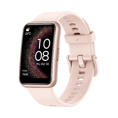 Abbildung von HUAWEI Watch FIT Special Edition, 1,64 Zoll HD AMOLED Display, Professionelles Gesundheitsmanagement, Integriertes GPS, Praktischer Assistent im Alltag, Nebula Pink