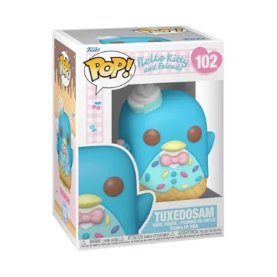 Abbildung von Funko POP! Sanrio: Hello Kitty Tuxedo SamSam (IC) Vinyl Sammelfigur Geschenkidee Offizielle Handelswaren Spielzeug Für Kinder und Erwachsene Cartoons Fans Modellfigur Sammler
