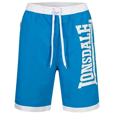 Abbildung von Lonsdale Herren CLENNELL Badehose, Blau, 50
