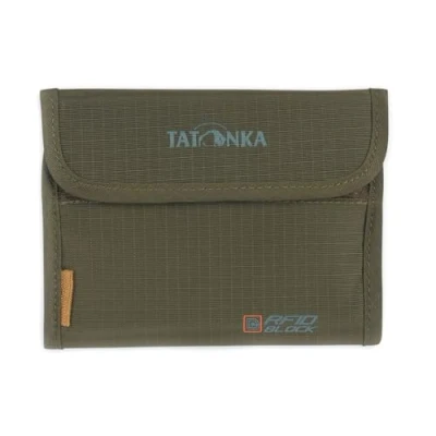 Abbildung von Tatonka Euro Wallet RFID B Geldbeutel Mit TÜV geprüftem Blocker Bietet Platz für 4 Kreditkarten Sichtfenster, Münzgeldfach und extra Reißverschlussfach Schützt vor Datenklau, 10 x 14 2 cm
