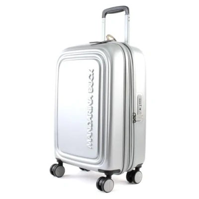 Abbildung von Mandarina Duck LOGODUCK + Trolley Cabin EXP Silver (Silber) 35 x 55 23/26 (BxHxB)