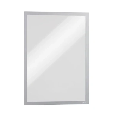 Abbildung von Durable Info Rahmen Duraframe Magnetic (A3, Magnetrahmen für metallische Oberflächen) 5 Stück, silber, 486823