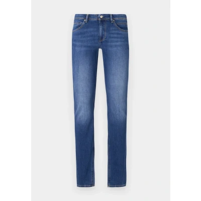 Abbildung von Marc O&#039;Polo Denim Trouser Regular Waist Length Jeans Slim Fit, Damen, Größe: 26x32, Multi/fresh dark blue