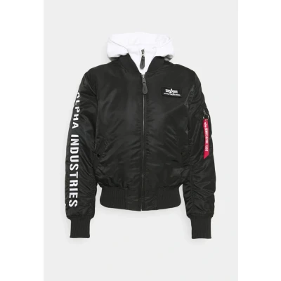 Abbildung von Alpha Industries Übergangsjacke, Herren, Größe: XXL, Black/white