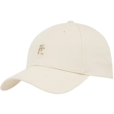 Abbildung von Tommy Hilfiger Damen Cap Elevated Chic aus Baumwolle, Beige (Sugarcane), Einheitsgröße
