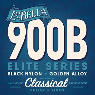 Abbildung von La Bella 900 B Golden Superior/Black Nylon