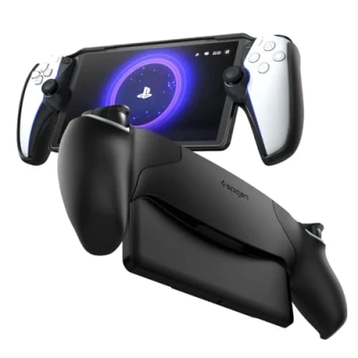 Abbildung von Spigen Thin Fit Hülle Kompatibel mit Sony Playstation Portal Remote Player Schwarz