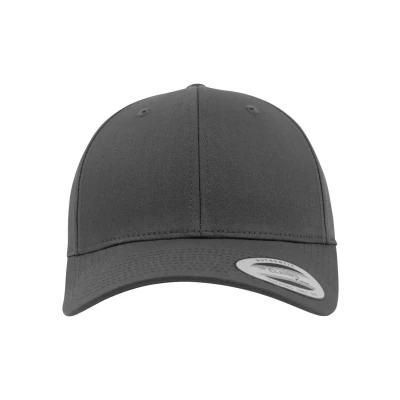 Abbildung von Flexfit Curved Classic Snapback Cap, Größe: One Size, Charcoal