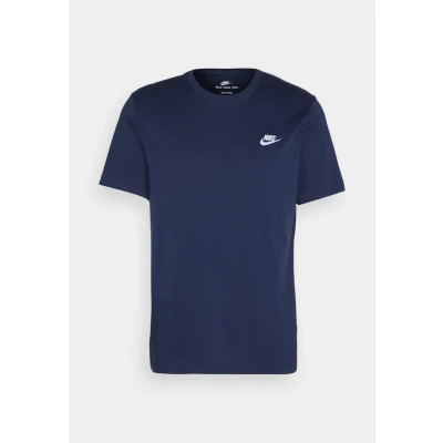 Abbildung von Nike Herren M Nsw Club Tee T shirt, Midnight Navy/White, XL EU